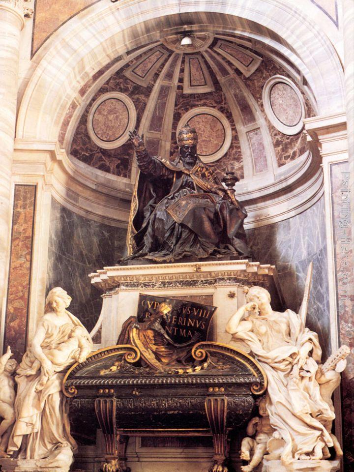 Gian Lorenzo Bernini Tomb of Pope Urban VIII